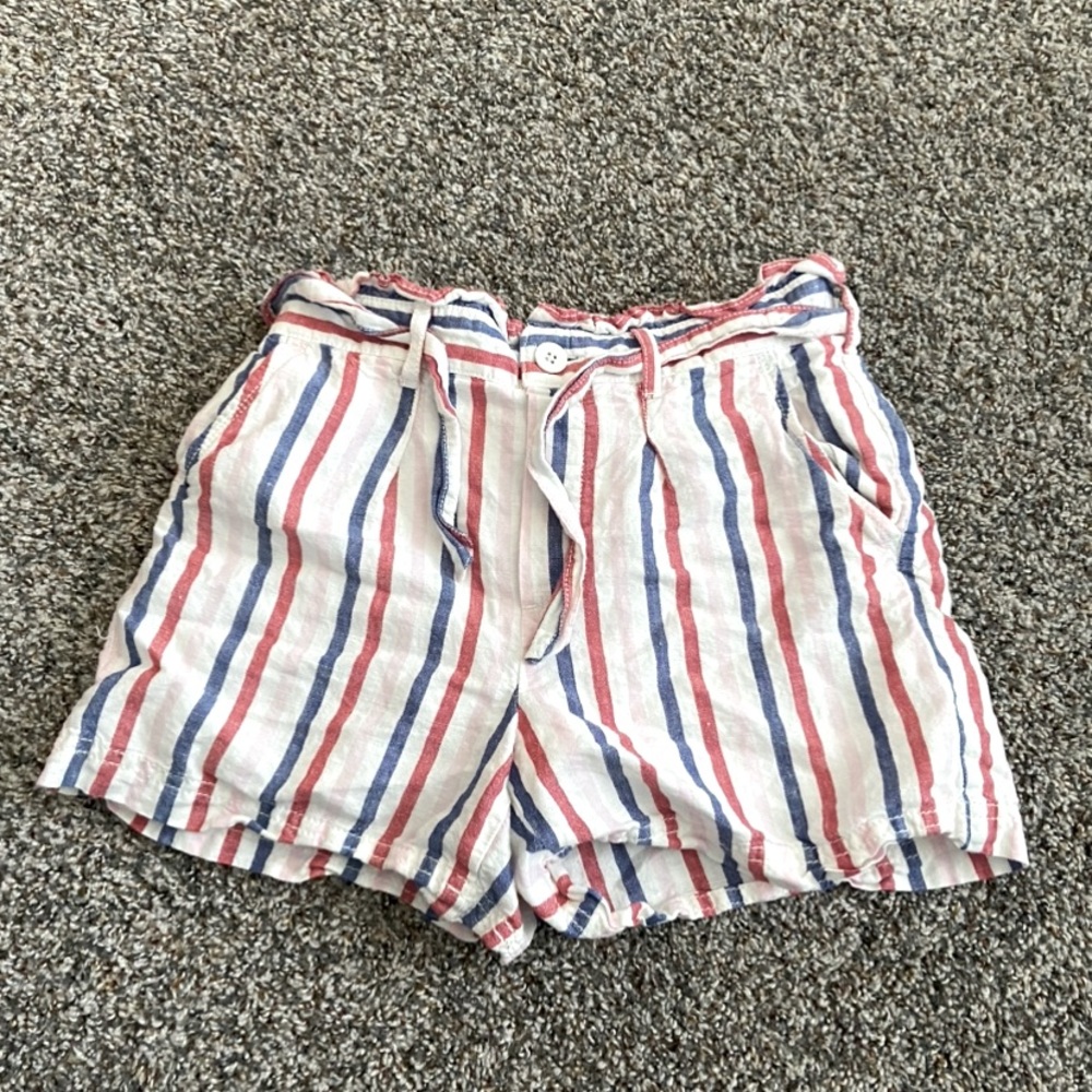 Gap kids size 10 red white blue snd pink shorts